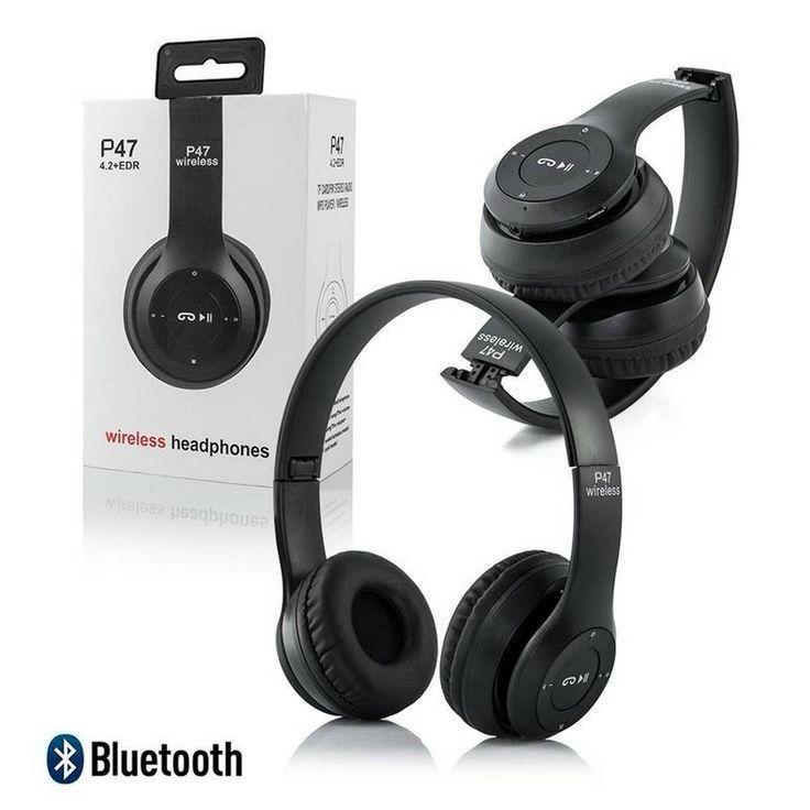 special  🎧 P47 Wireless Stereo Headphones – Black