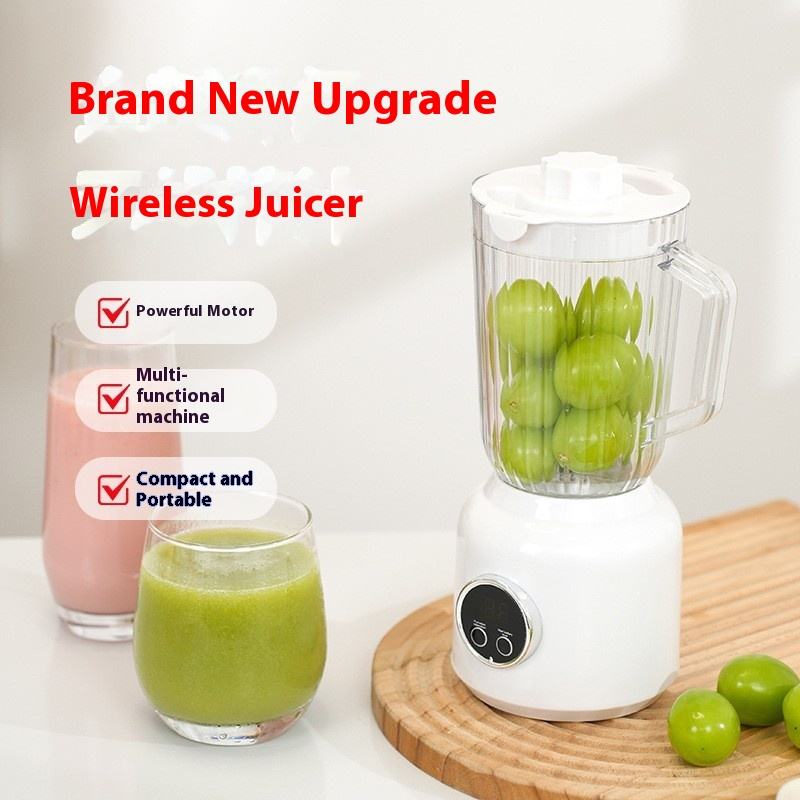 🔋 USB Rechargeable Juicer 📱 Digital Display Juicer 🍓 Mini Portable Blender