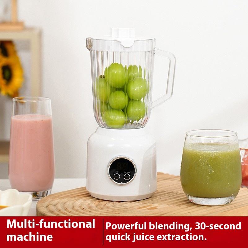 🔋 USB Rechargeable Juicer 📱 Digital Display Juicer 🍓 Mini Portable Blender