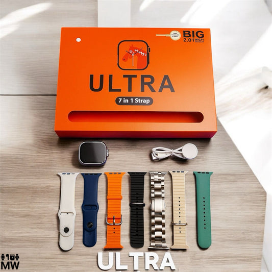 ⌚ 7/1 Ultra Model Smart Watch — Gift Box Pack 🎁✨  🚀 Upgrade Your Everyday Style