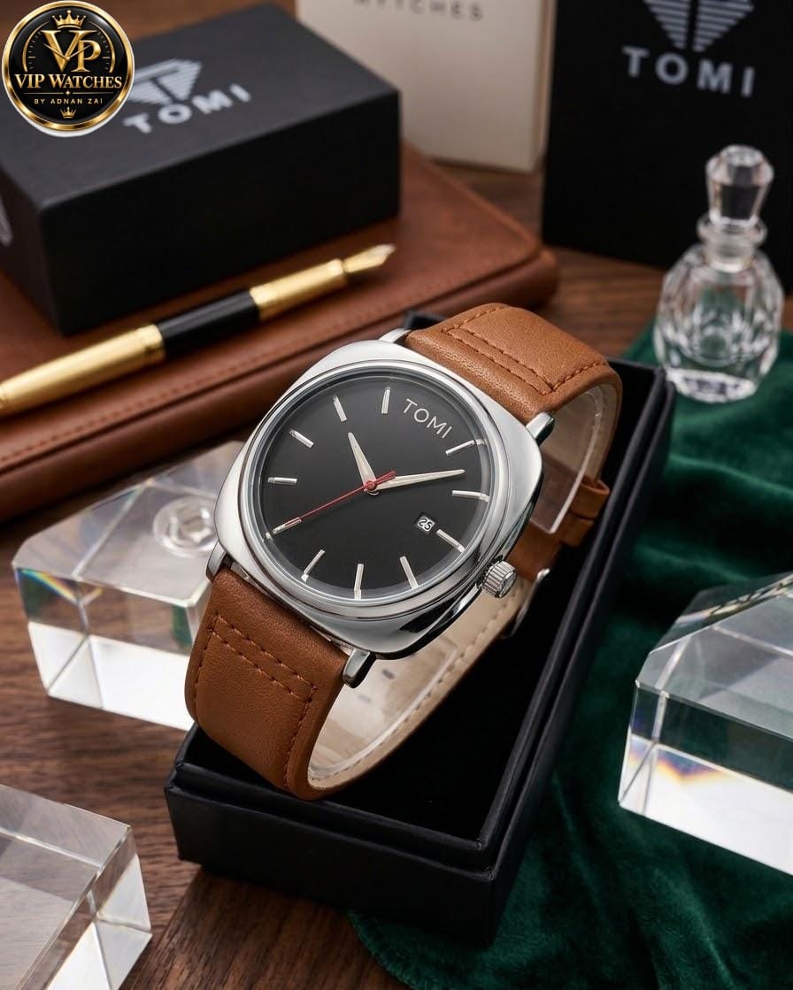 ⌚ TOMI Original Gent’s Watch – Premium Quality  ✨ Stylish Look • Premium Quality • Perfect for Men ✨
