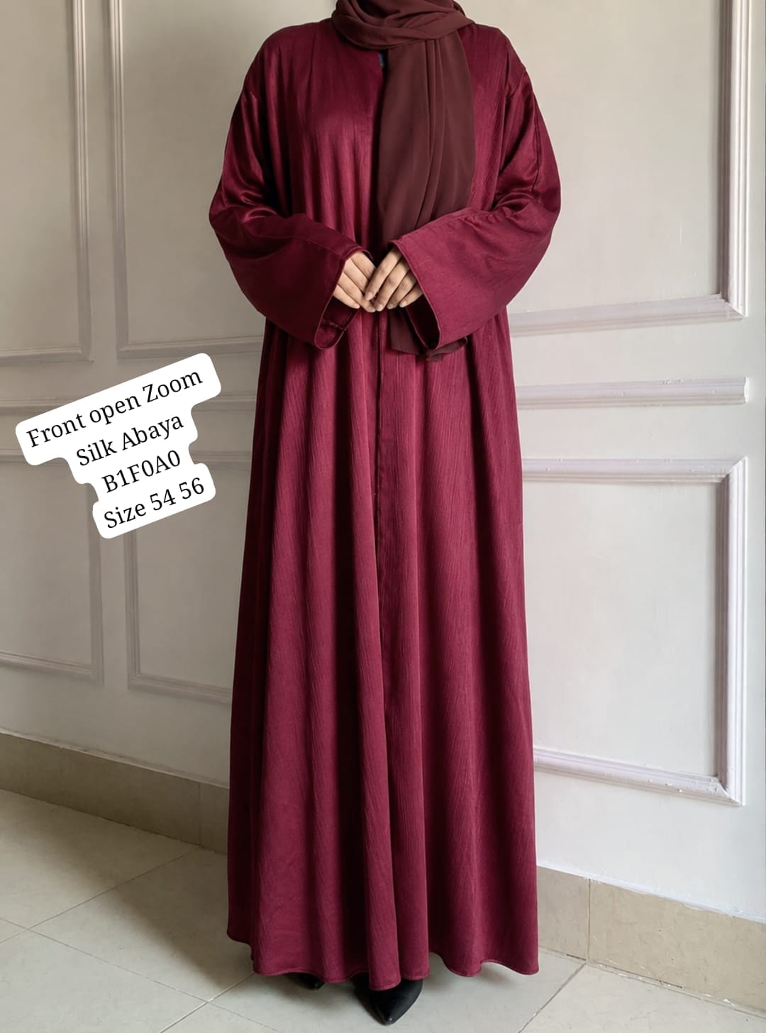 👗Front Open Abaya for Women | Premium Zoom Silk | Elegant & Stylish Abaya