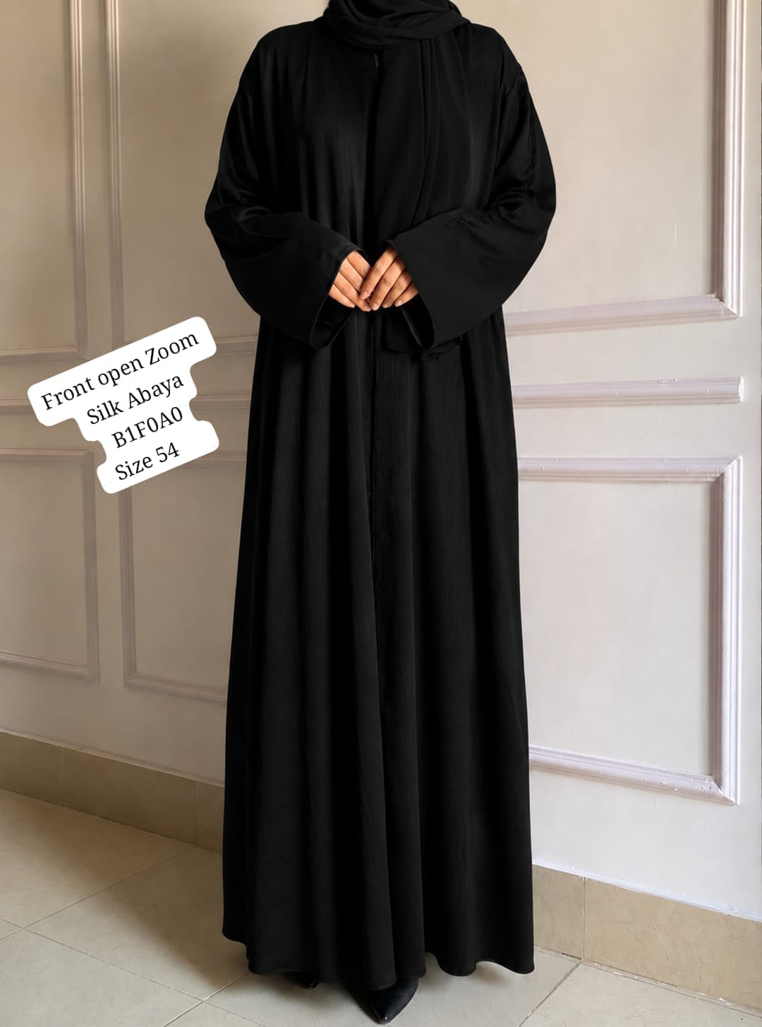 👗Front Open Abaya for Women | Premium Zoom Silk | Elegant & Stylish Abaya